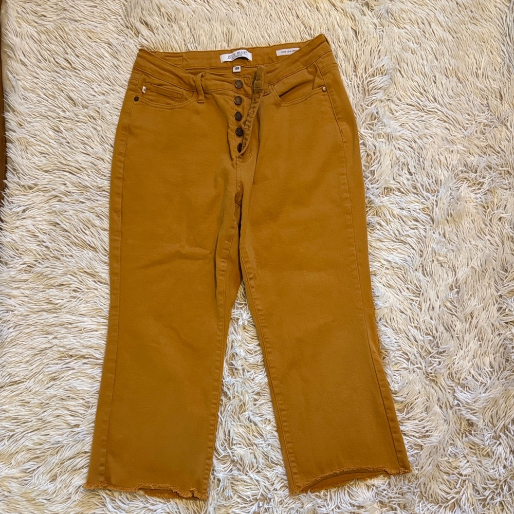 Judy Blue Tan Ankle Jeans